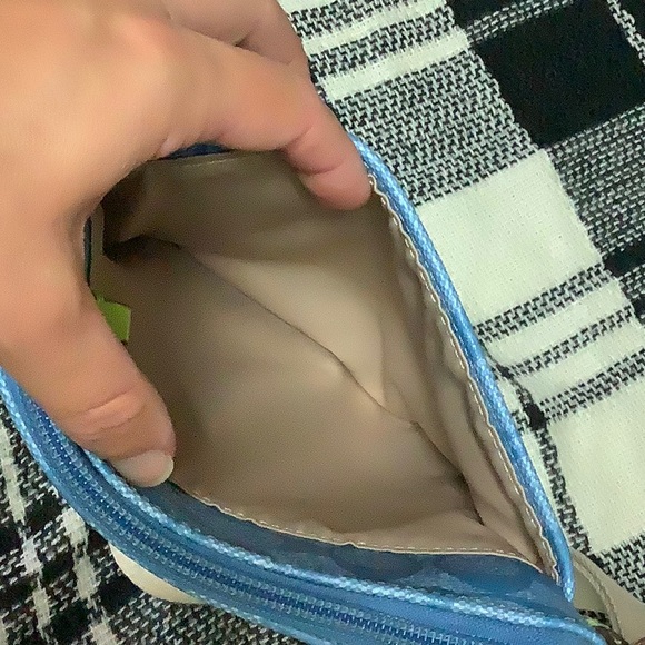 Coach blue with green stripe signature hipster - Picture 6 of 9